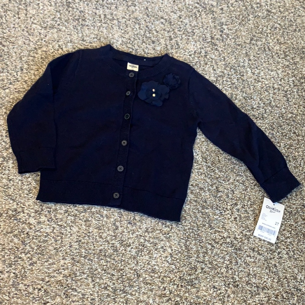 BNWT toddler navy cardigan